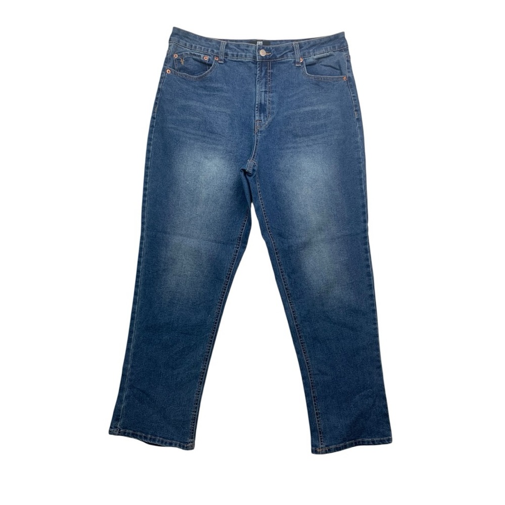Frye size 12 31 straight leg Blue Denim Jeans regular wash everyday ankle